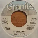 7inch Vinyl Single - Edwin Starr - Stay With Me / Party - Shelley Products Pressing