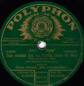 Efim Schachmeister Und Sein Tanzorchester - Saa Sender Jeg En Tanke Hjem Til Mor / Kanske Fröken Carlson Danser Lite Charleston