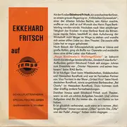 7inch Vinyl Single - Ekkehard Fritsch - Hugo Knallmeier's Mollengeflüster