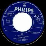 7inch Vinyl Single - Ekseption - Air / Concerto - Mono