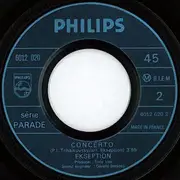 7inch Vinyl Single - Ekseption - Aria b/w Concerto