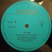 LP - Kinder-Hörspiel - Die Heiden Von Kummerow - Big Side Numbers on light blue labels