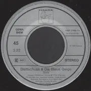 7inch Vinyl Single - Ein Blattschuss & Die Blaue Geige - Doris