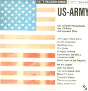LP - Ein Divisions-Musikcorps Der Us-Army Mit Grossem Chor - Us-Army