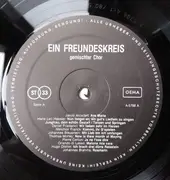LP - Ein Freundeskreis - gemischter Chor - Ein Freundeskreis
