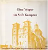 Double LP - Eine Vesper im Stift Kempten - Geistliche Musik der Kapellmeister am Stift Kempten
