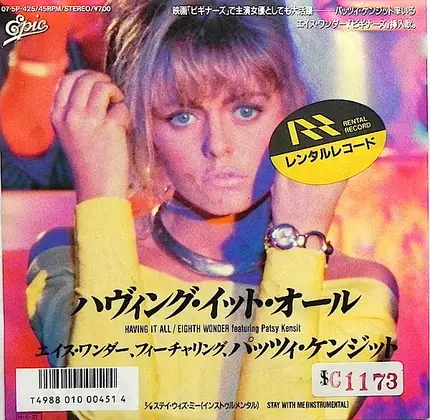 Eighth Wonder Featuring Patsy Kensit - Having It All