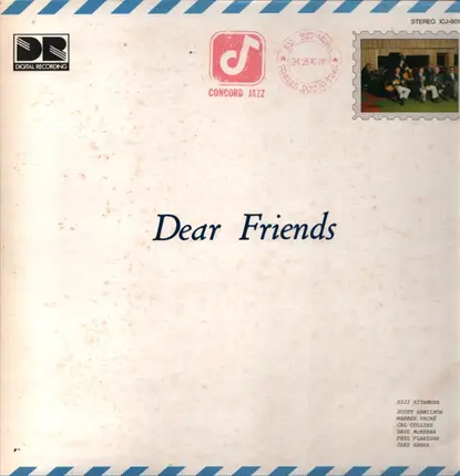 Eiji Kitamura With Concord Jazz Allstars - Dear Friends