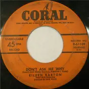 Eileen Barton - Don't Ask Me Why / Away Up There