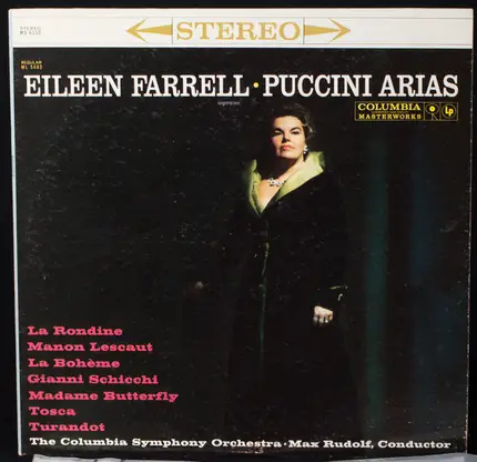 Eileen Farrell - Puccini Arias