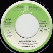 7inch Vinyl Single - Eilemann-Trio - Das Oberlama