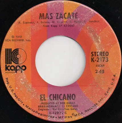 El Chicano - Brown Eyed Girl / Mas Zacate