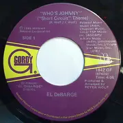 7inch Vinyl Single - El DeBarge - Who's Johnny ('Short Circuit' Theme)
