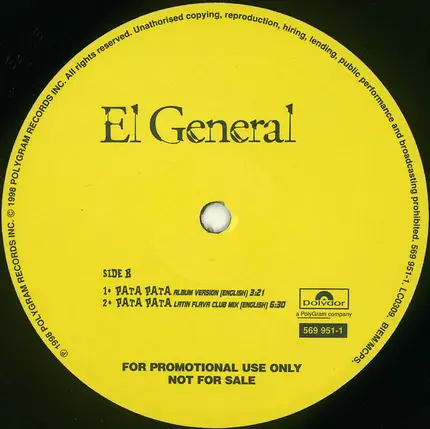 El General - Pata Pata