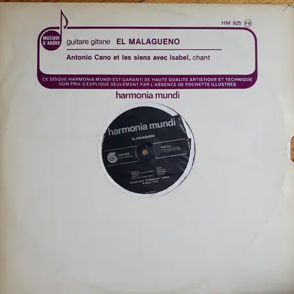 El Malagueño - Antonio Cano Et Les Siens Avec Isabel, Chant