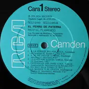 LP - El Perro De Paterna - Recital Flamenco