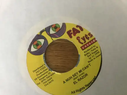 El Razor - A Nuh Sey Mi Can't