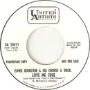 7inch Vinyl Single - Elmer Bernstein & Orchestra - Love Me True (Love Theme From 'Cast A Giant Shadow) - No cover