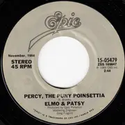 7inch Vinyl Single - Elmo And Patsy - Grandma Got Run Over By A Reindeer / Percy, The Puny Poinsettia
