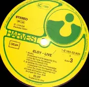 Double LP - Eloy - Live