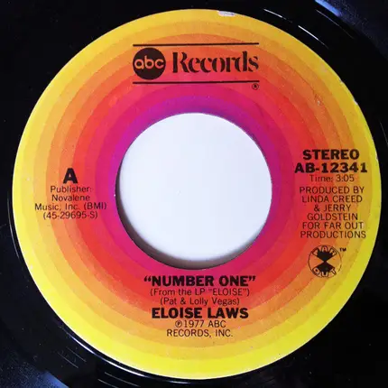 Eloise Laws - Number One / Forever Now