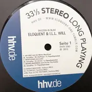 12inch Vinyl Single - Eloquent & Ill Will - Skizzen In Blau - + Poster