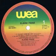 LP - Elaine Paige - Elaine Paige