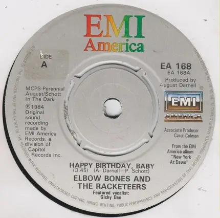 Elbow Bones And The Racketeers - Happy Birthday Baby
