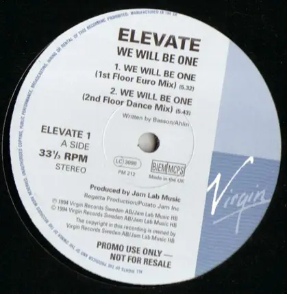 Elevate - We Will Be One