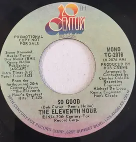 Eleventh Hour - So Good