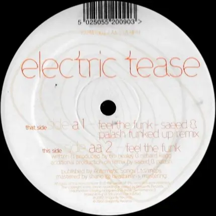 Electric Tease - Feel The Funk