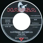 7inch Vinyl Single - Electronic Butterflies - Tchip Tchip