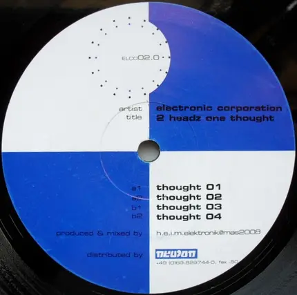 Electronic Corporation - 2 Heads One Thought