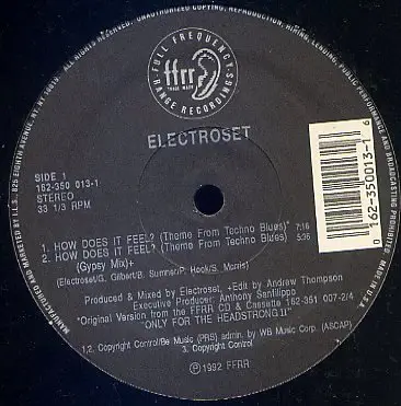 Electroset - How Does It Feel? (Theme From Techno Blues)