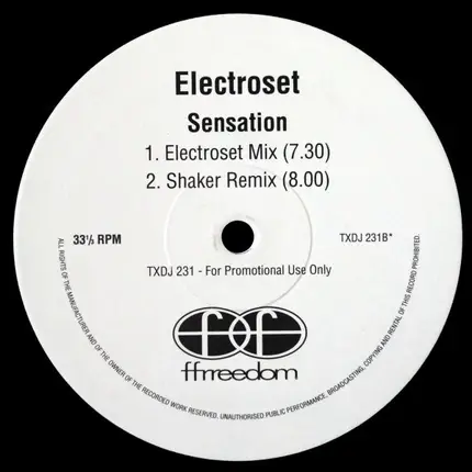 Electroset - Sensation