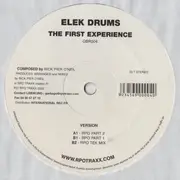 12inch Vinyl Single - Elek Drums - The First Experience
