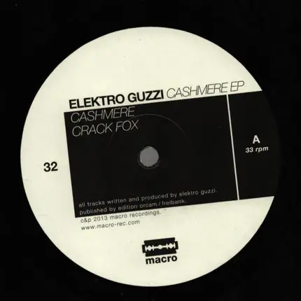 Elektro Guzzi - Cashmere Ep