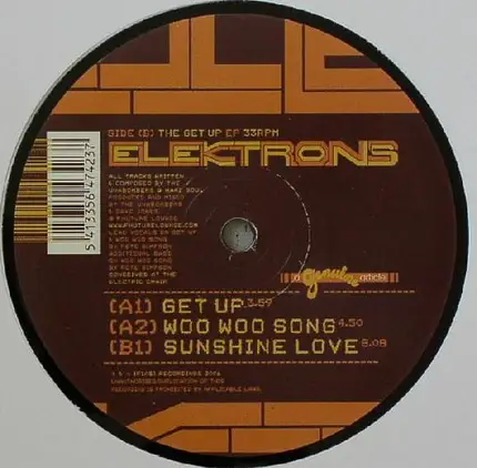 Elektrons - The Get Up EP
