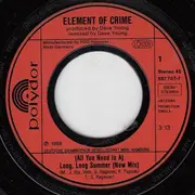 7'' - Element Of Crime - Long Long Summer