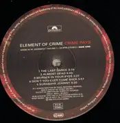 LP - Element Of Crime - Crime Pays