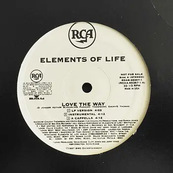 Elements Of Life - Love The Way