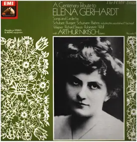 Elena Gerhardt - A Centenary Tribute to .. (Schubert,..)