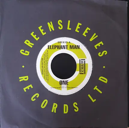 Elephant Man / Danny English - One / Screechie Pon Mi Toe