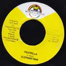 7inch Vinyl Single - Elephant Man / Hollow Point - Proppella / Round & Round
