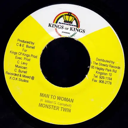 Elephant Man / Monster Twins - Long Story / Man To Woman