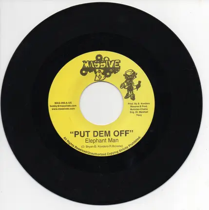 Elephant Man - Put Dem Off/ Bang Bang