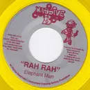 7inch Vinyl Single - Elephant Man - Rah Rah - Yellow Transparent