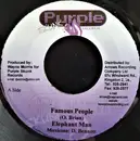 7inch Vinyl Single - Elephant Man / Timberlee & Flava Unit - Famous People / Set Up Yourself
