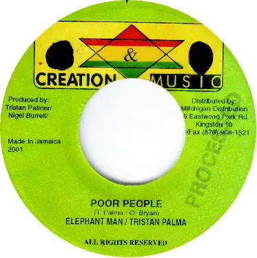 Elephant Man / Tristan Palmer - Poor People