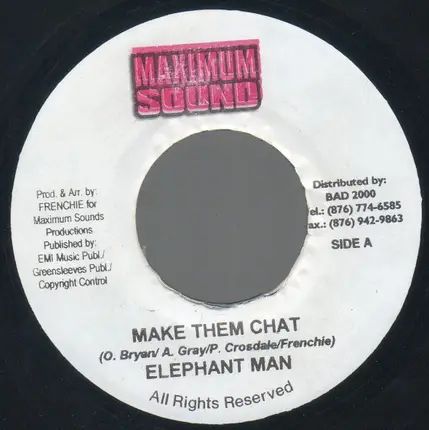Elephant Man - Make Them Chat